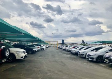 estacionamento próximo ao Aeroporto de Guarulhos